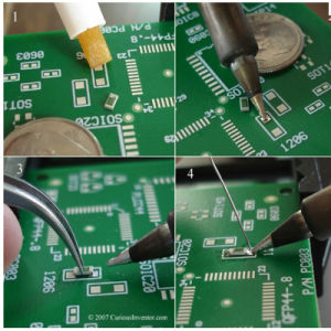 PCB贴片焊接演示